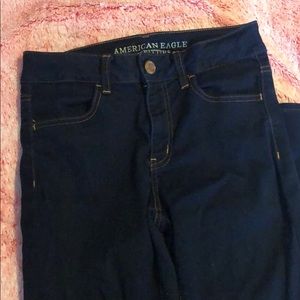 Barely worn American eagle high rise jeggings!